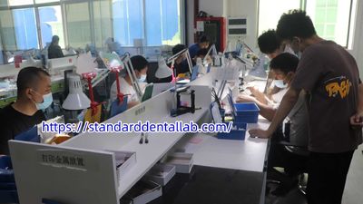 Standard Dental Lab Co., Limited خط إنتاج المصنع